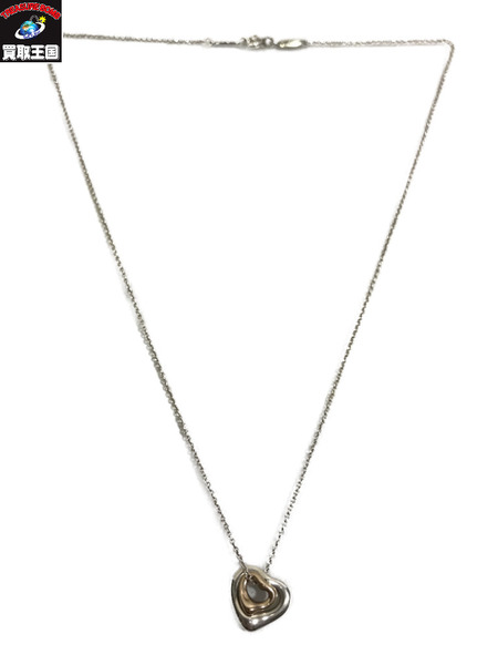  Tiffany＆Co. オープンハート　2連　K18 箱付属