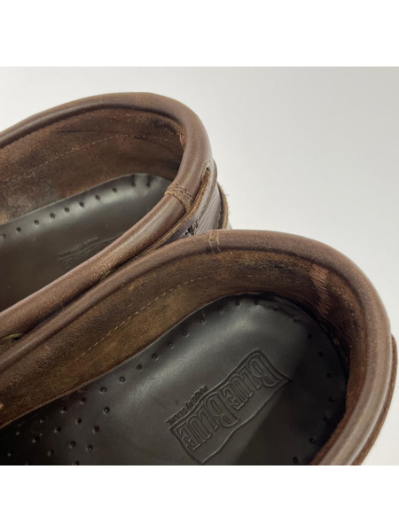 BLUE BLUE シューズ デッキシューズ ブラウン