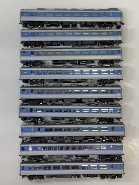 TOMIX 93575 Nゲージ JR 189系特急電車 (M11編成・あずさ色・中央ライナー)  9両セット 開封品 動作(走行○/ライト△) トミックス 鉄道模型 N-GAUGE