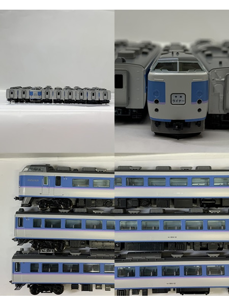 TOMIX 93575 Nゲージ JR 189系特急電車 (M11編成・あずさ色・中央ライナー)  9両セット 開封品 動作(走行○/ライト△) トミックス 鉄道模型 N-GAUGE