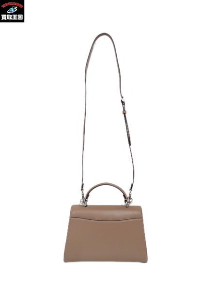 ハンドバッグ COACH エライザ トップハンドル ハンドバッグ