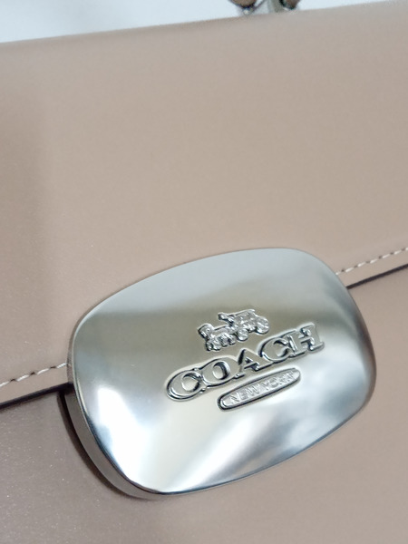 ハンドバッグ COACH エライザ トップハンドル ハンドバッグ