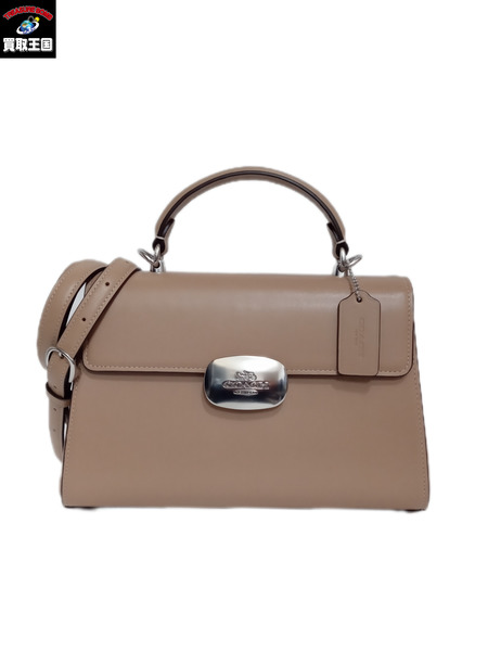 ハンドバッグ COACH エライザ トップハンドル ハンドバッグ