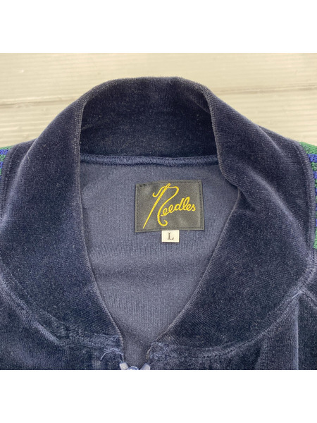 Needles ジャケット Rib Collar Track Jacket (L) FK197
