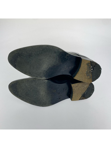 TOGA PULLA ブーツ 0914G ウエスタンバックル リボン 黒 37