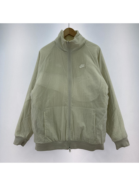 NIKE ジャケット SWOOSH FULL ZIP JACKET 白 (XL)