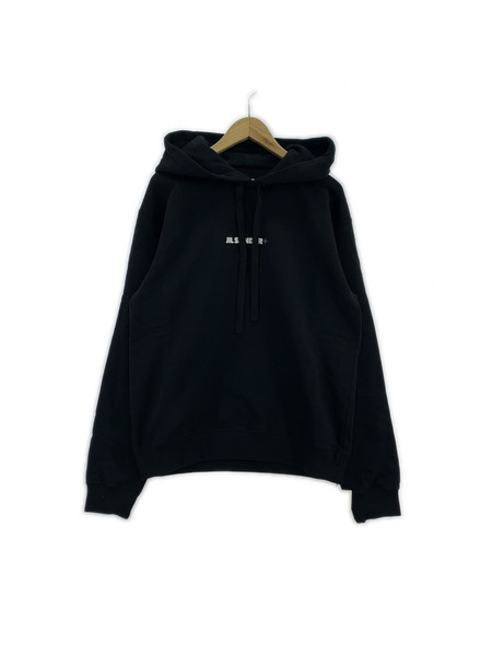 JIL SANDER＋ ロゴパーカー M ブラック