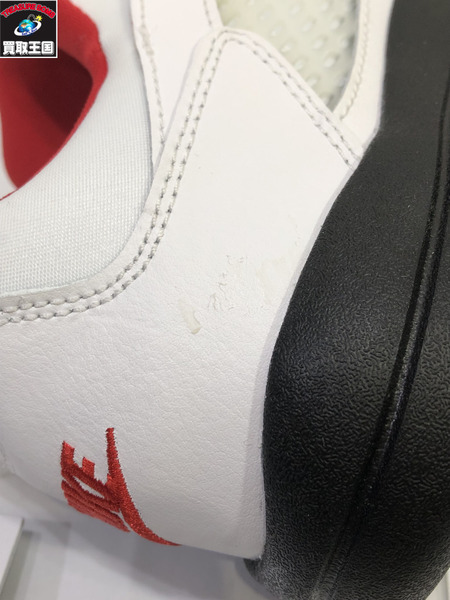 NIKE/Jordan 5 Retro Little Flex White Black University Red/ck1227-100/21.5cm[値下]