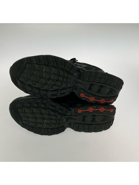 NIKE スニーカー AIR MAX DN BLACK 黒 (25.5cm)