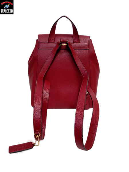 COACH/バックパック/ボルドー