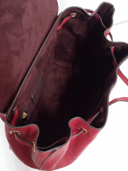 COACH/バックパック/ボルドー