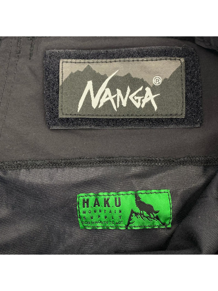 NANGA パンツ HAKU 黒 (M)