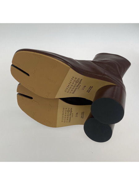 MAISON MARGIELA/TABI LEATHER BOOTS/35.5/BRN[値下]