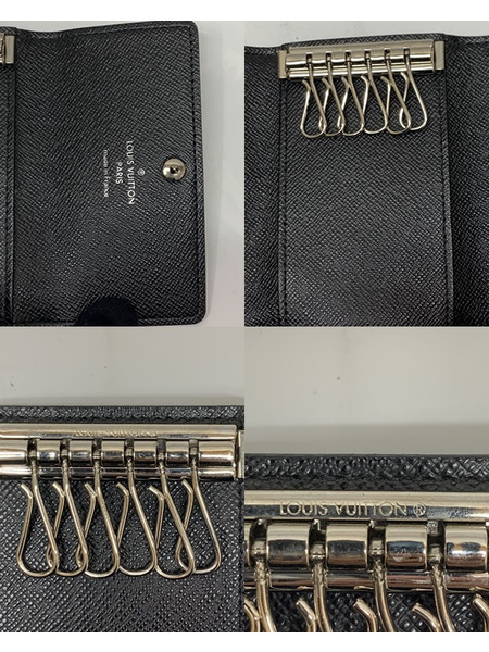 LV ダミエ・グラフィット ミュルティクレ6 N62662 開封品 ルイ ヴィトン 6連 キーケース 鍵 6本