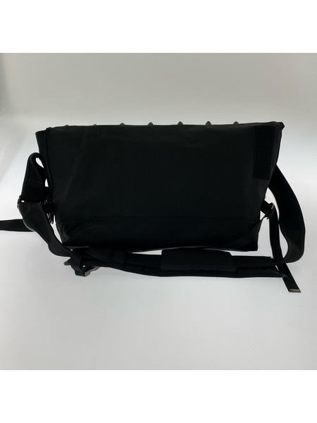 LORINZA ショルダーバッグ スタッズショルダーバッグ 黒