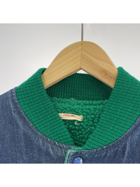 OLD・VINTAGE ジャケット PERSON'S 内ボア ネイビー
