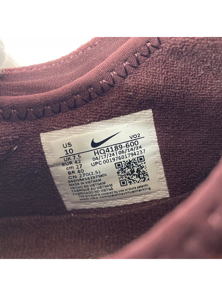 NIKE スニーカー AIR MAX SNDR  バーガンディー 27