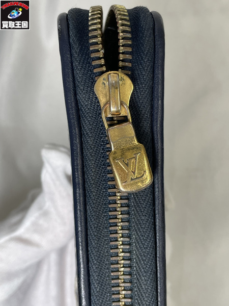 長財布 LV モノグラム ジャガード ジッピーウォレット M82468