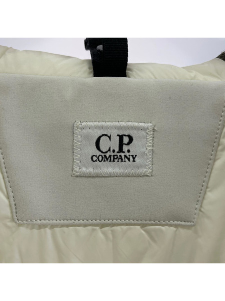 C.P.Company ゴーグル 中綿ベスト 白[値下]