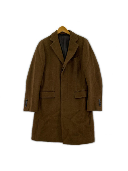 . ソノ他 UNIVERSAL LANGUAGE チェスターコート 茶[値下]