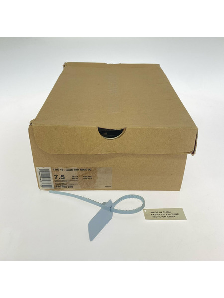 OFF-WHITE スニーカー AIR MAX 90 DESERT ORE カーキ (25.5cm)