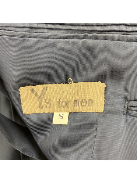 Y’s for men 80s~ 初期 茶タグ ダブルブレストテーラードジャケット S ネイビー[値下]