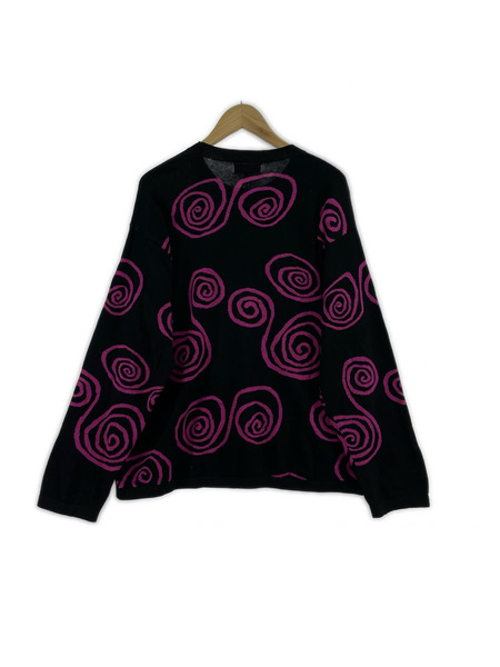 STUSSY ニット・セーター Hand Drawn S Sweater BLK (M)