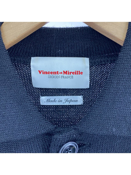 カーディガン Vincent et Mireille 黒 42