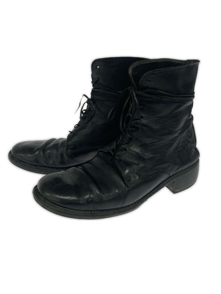 ブーツ GUIDI 995Z レースアップ 黒（42）