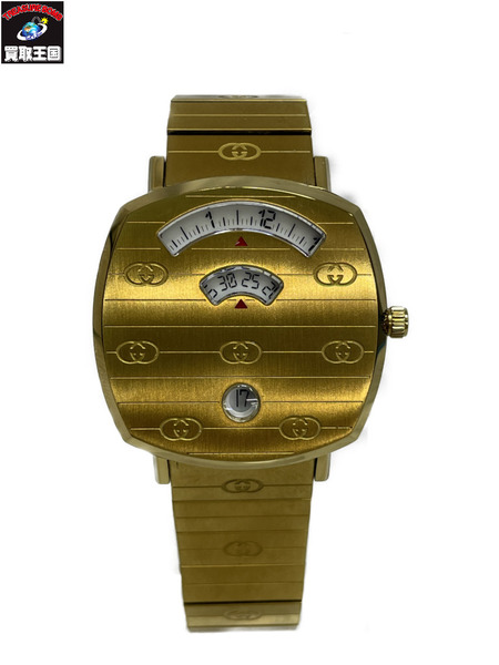 メンズQZ GUCCI/グリップ/157.4/YA157403/電池交換済