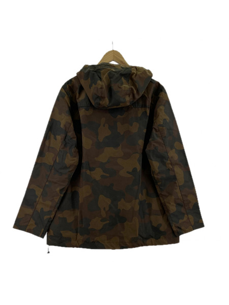 Barbour ジャケット Wax Camo Smock Jacket 36 茶