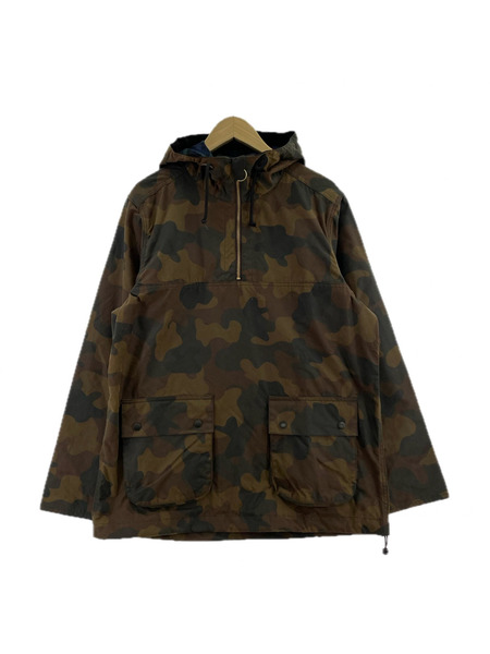 Barbour ジャケット Wax Camo Smock Jacket 36 茶