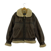 フライトジャケット AVIATION  B-3 ムートンジャケット L 茶