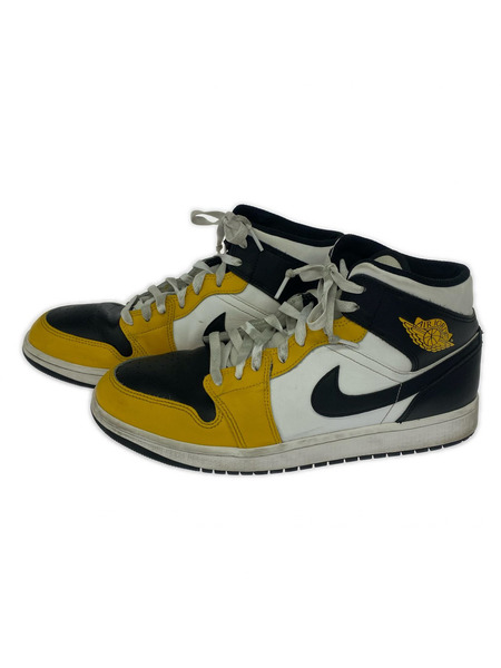 NIKE Nike Air Jordan 1 Mid Yellow Ochre DQ8426-701 (29.0)
