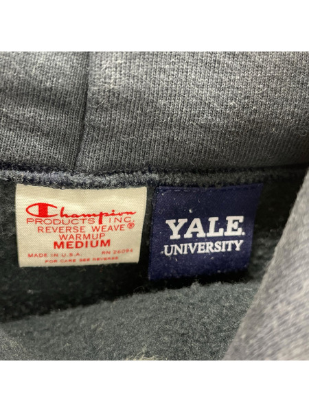 Champion パーカー × YALE reverse 赤タグ