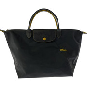 LONGCHAMP トートバッグ BLK×YLW