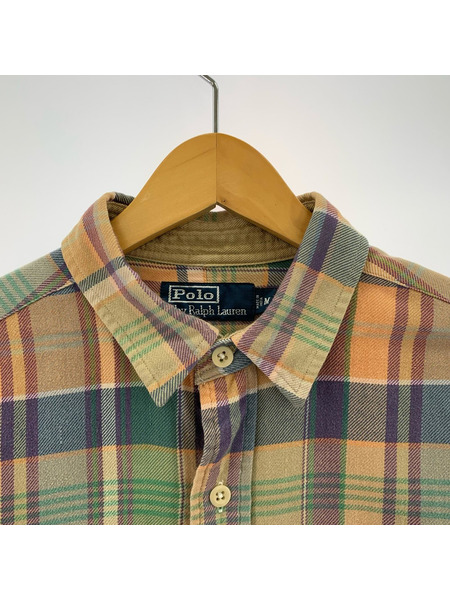 POLO RALPH LAUREN ポロカントリー エルボーパッチシャツ 90s