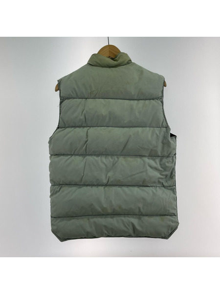 schott ダウンベスト ブラック ナイロン