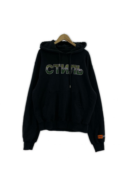 Heron Preston パーカー Heron Hoodie Ctnmb Sn99 スパンコール blk