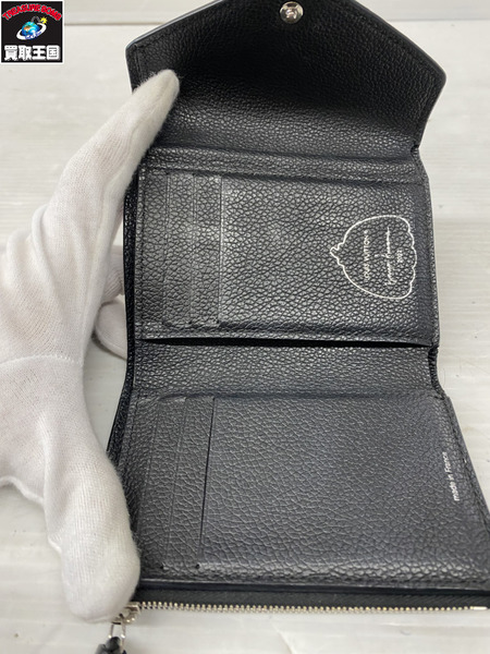 コンパクトウォレット LV×YK モノグラムアンプラント ポルトフォイユ・ヴィクトリーヌ