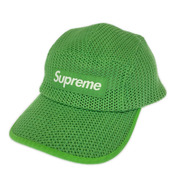 Supreme キャップ mesh cap/GRN
