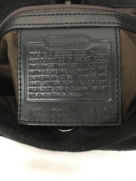 COACH ハラコ 黒