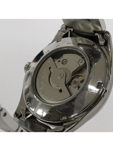 ORIENT 自動巻キ 腕時計 EM6W-C0-B 白文字盤 ステンレス シルバー