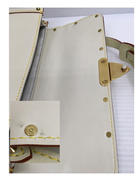 ルイ ヴィトン スハリ エマーブル M92846 ブロン ハンドバッグ バッグ LV LOUIS VUITTON 取っ手部分変色[値下]