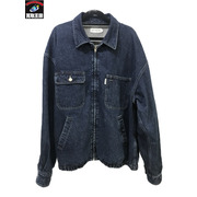 COOTIE デニムジャケット Denim Zip Up Work Jacket (L)