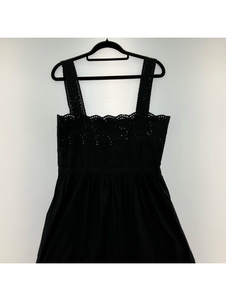 ラグ衣料ソノ他 ノースリーブワンピース/黒