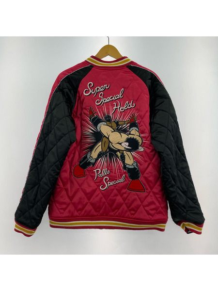 ジャケット KINNNIKUMAN キン肉マン40周年 スカジャン L