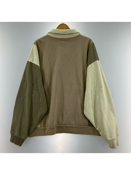 KITH スウェット・トレーナー NELSON COLLARED PULLOVER BEIGE XL