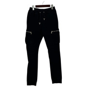 BALMAIN バイカースウェットパンツ S ブラック W5HJ506D125