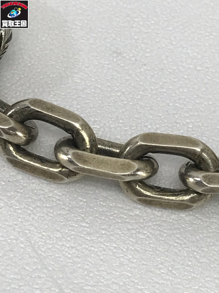 GUCCI アクセサリー インターロッキングブレスレット　緑　925